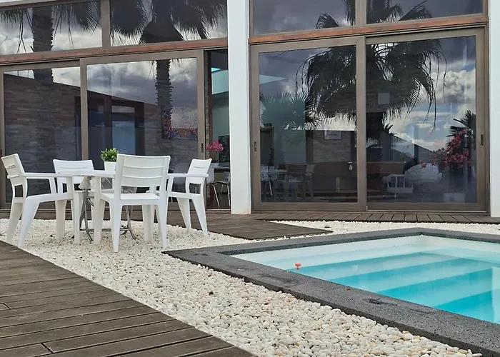 Villa Melania Paradise - Jacuzzi, Private Pool, Gym, Minigolf, Chill Terrace, 4 Bedrooms Caleta de Fuste